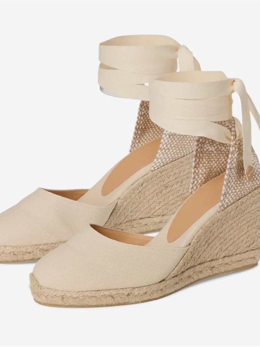 Castaner Carina Espadrille in Cream
